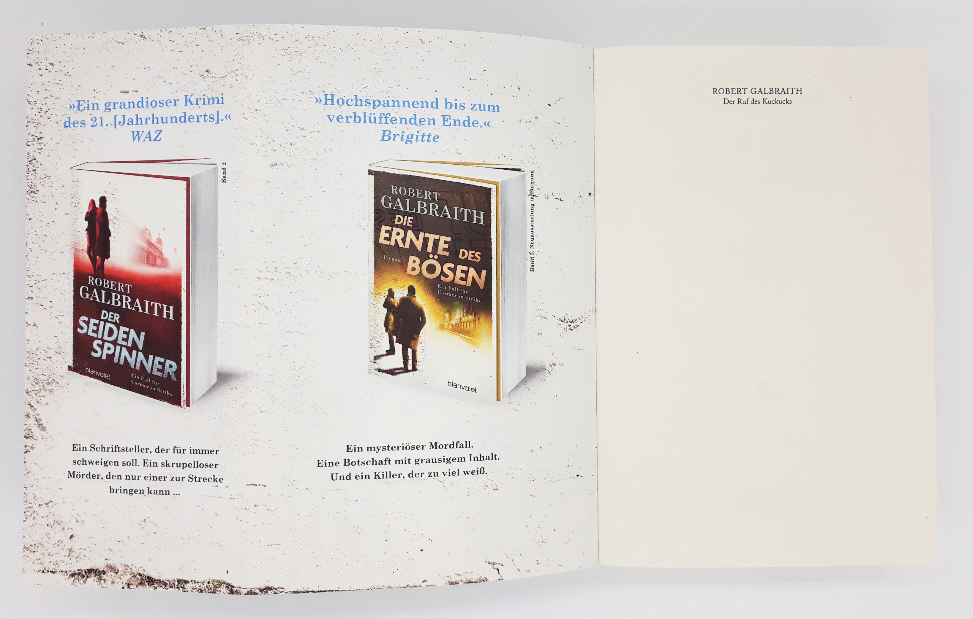 Beispielinhalt (Bild) Der Ruf des Kuckucks