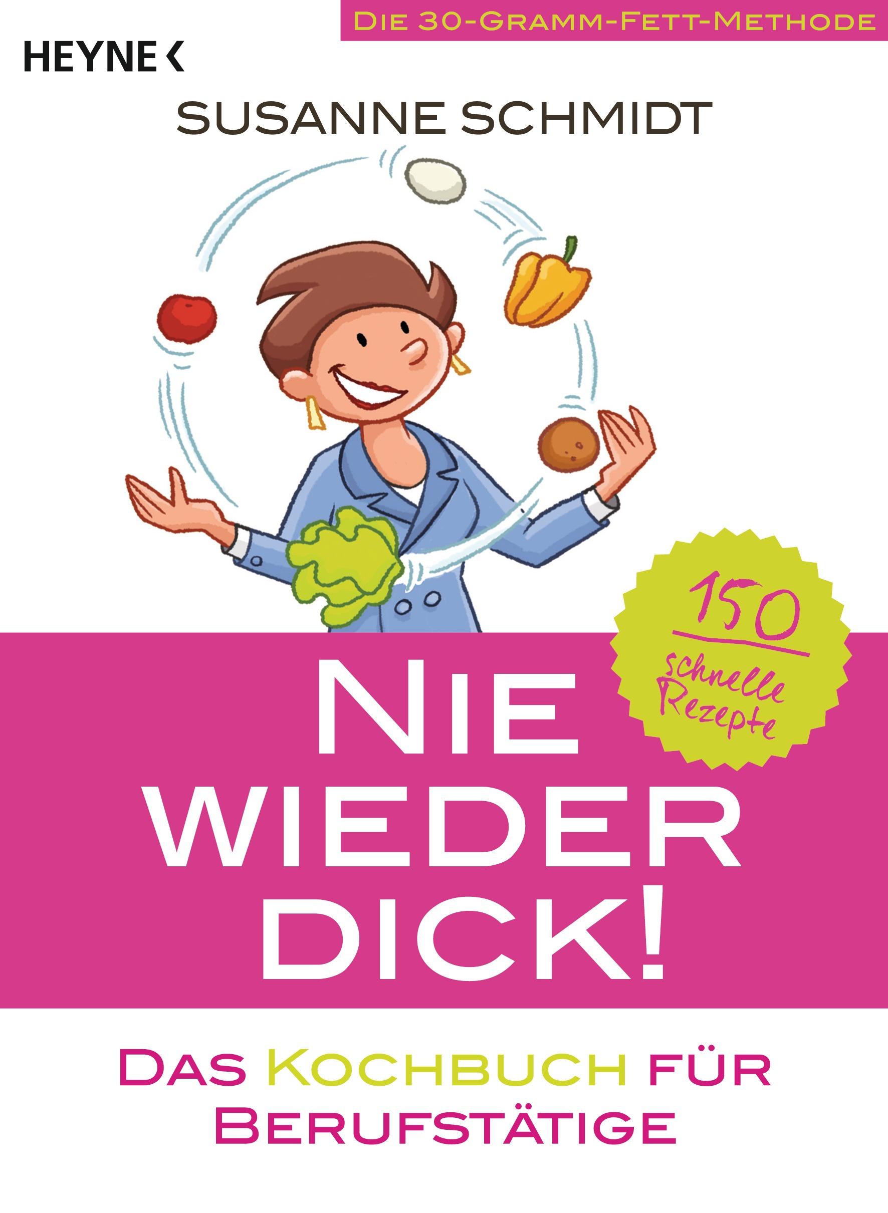 Vorderes Coverbild Nie wieder dick - Das Kochbuch für Berufstätige