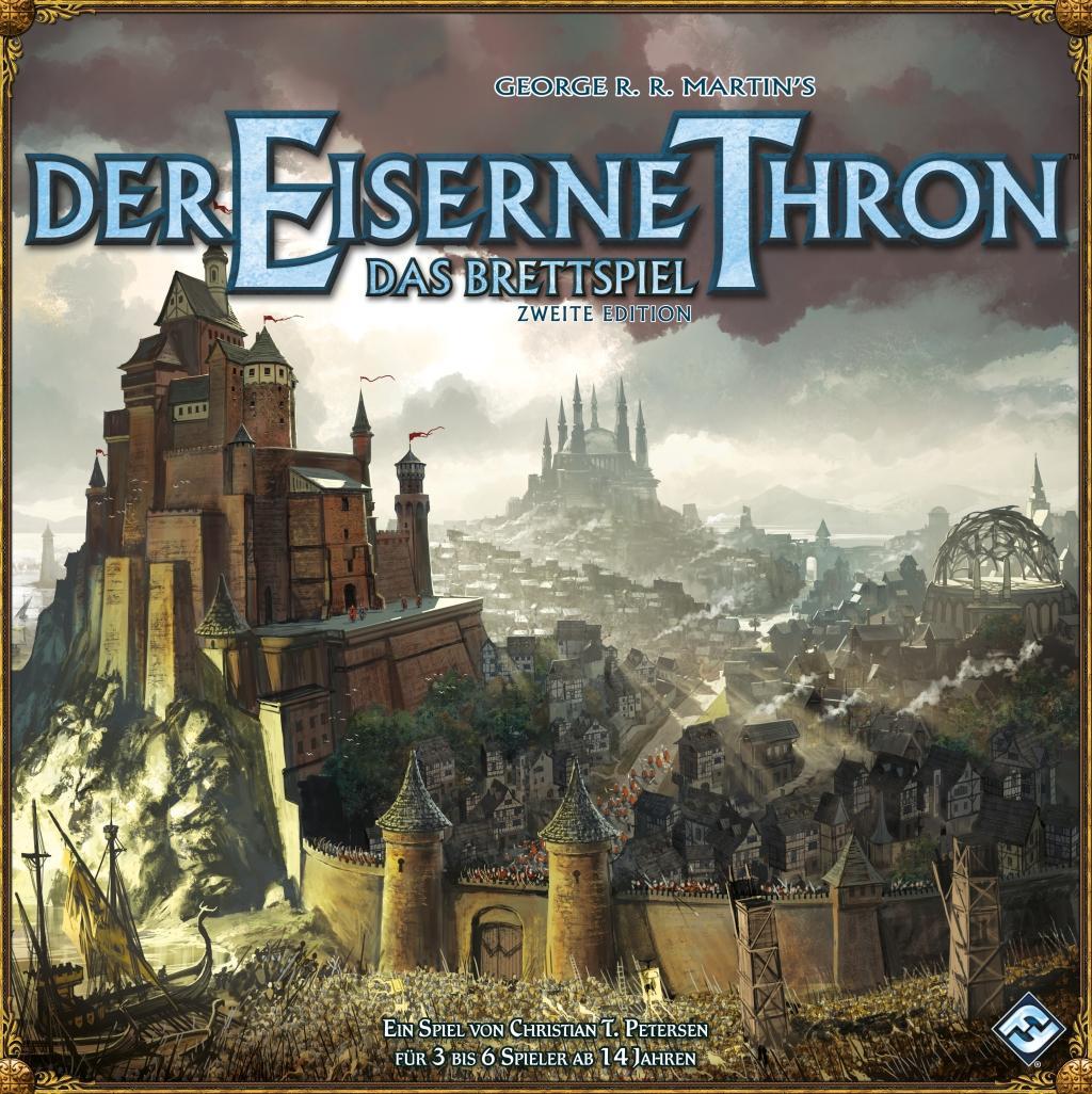 Vorderes Coverbild Der Eiserne Thron - Das Brettspiel 2. Edition