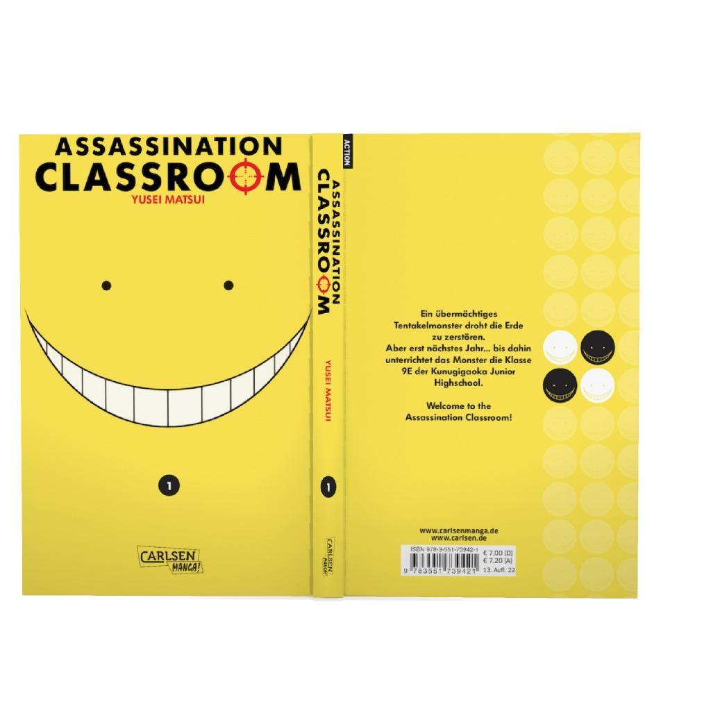Beispielinhalt (Bild) Assassination Classroom 01