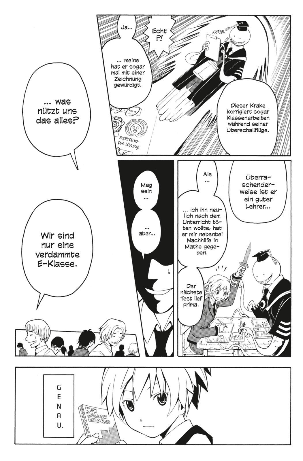 Beispielinhalt (Bild) Assassination Classroom 01