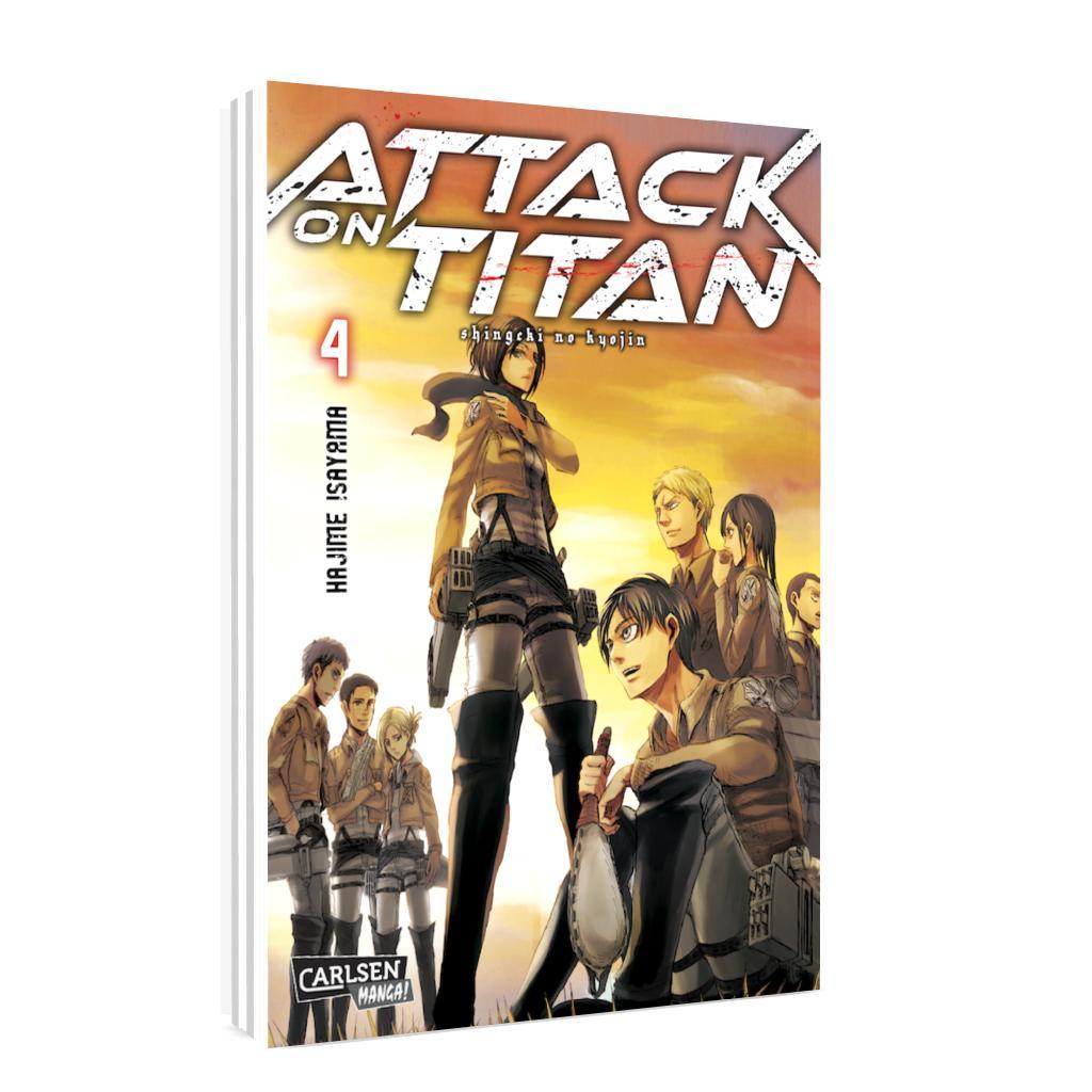 Beispielinhalt (Bild) Attack on Titan 04
