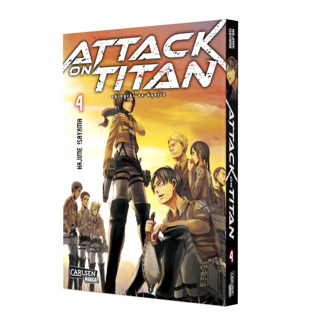 Beispielinhalt (Bild) Attack on Titan 04