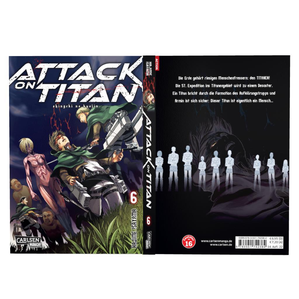 Beispielinhalt (Bild) Attack on Titan 06