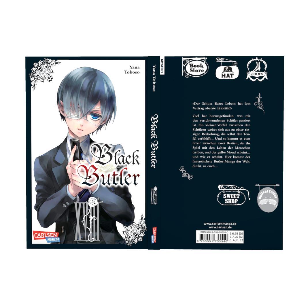 Beispielinhalt (Bild) Black Butler 18