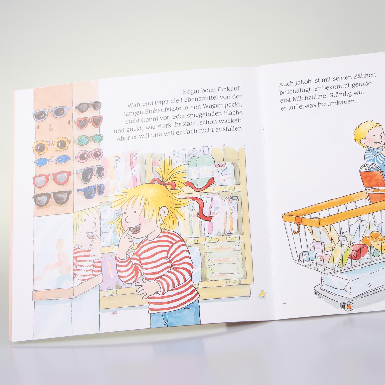 Beispielinhalt (Bild) Conni und der Wackelzahn