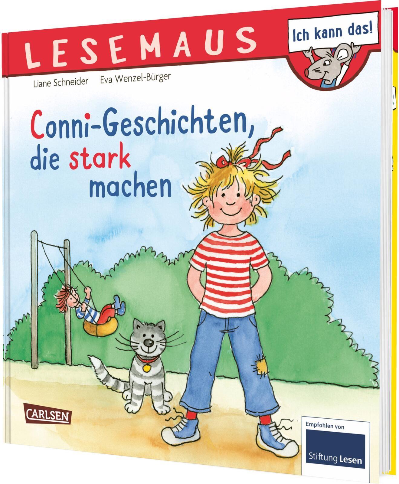 Vorderes Coverbild LESEMAUS Sonderbände: Conni-Geschichten, die stark machen