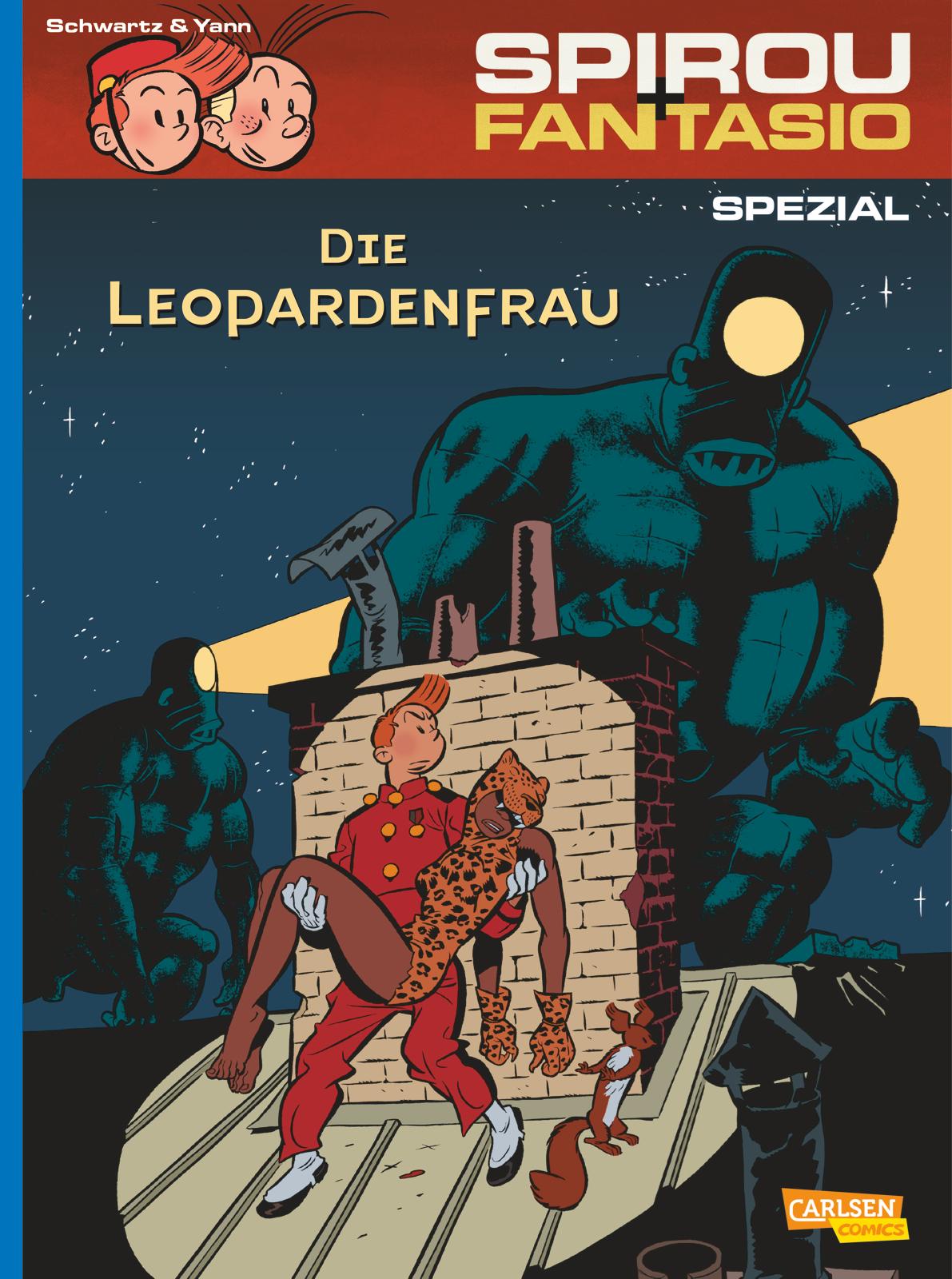Vorderes Coverbild Spirou & Fantasio Spezial 19: Die Leopardenfrau
