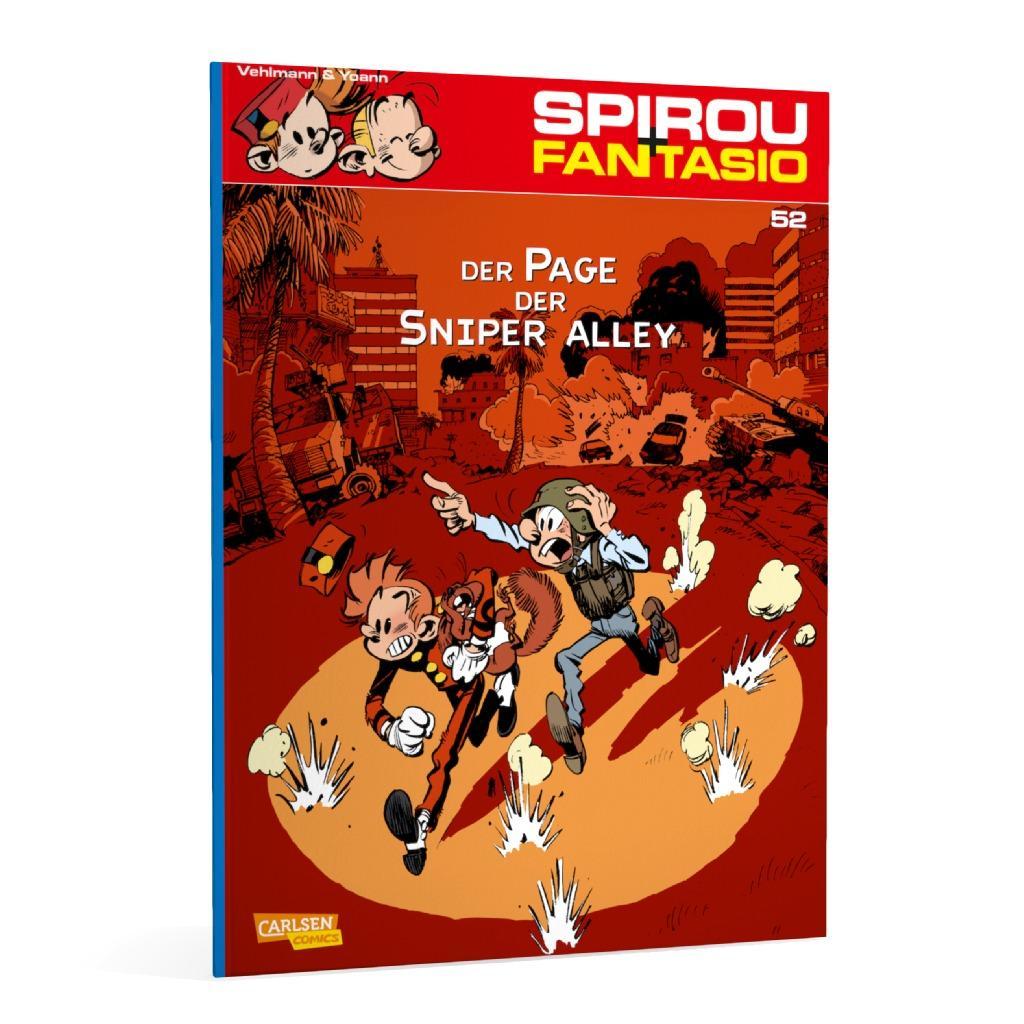 Beispielinhalt (Bild) Spirou & Fantasio 52: Der Page der Sniper Alley