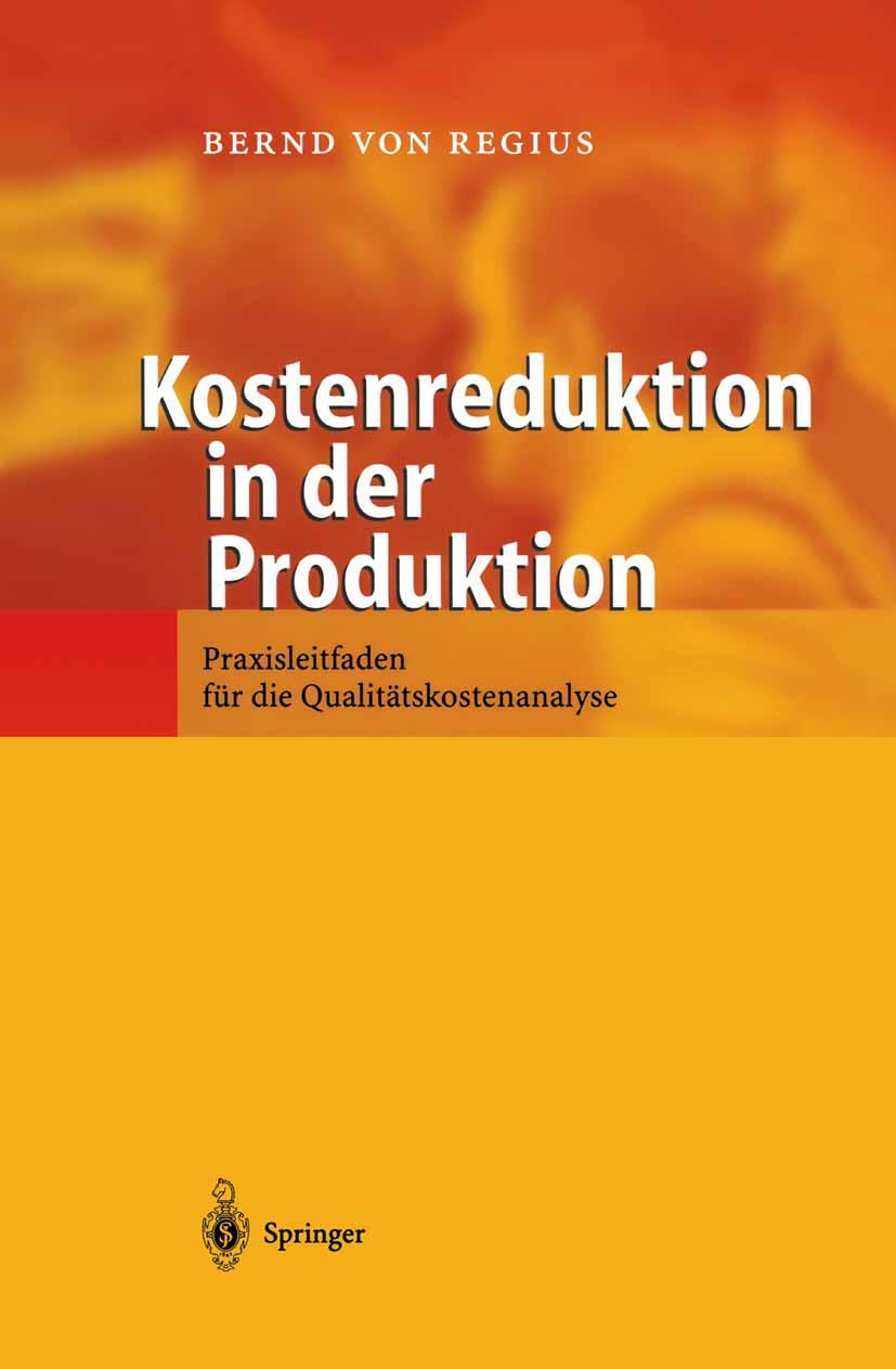 Vorderes Coverbild Kostenreduktion in der Produktion