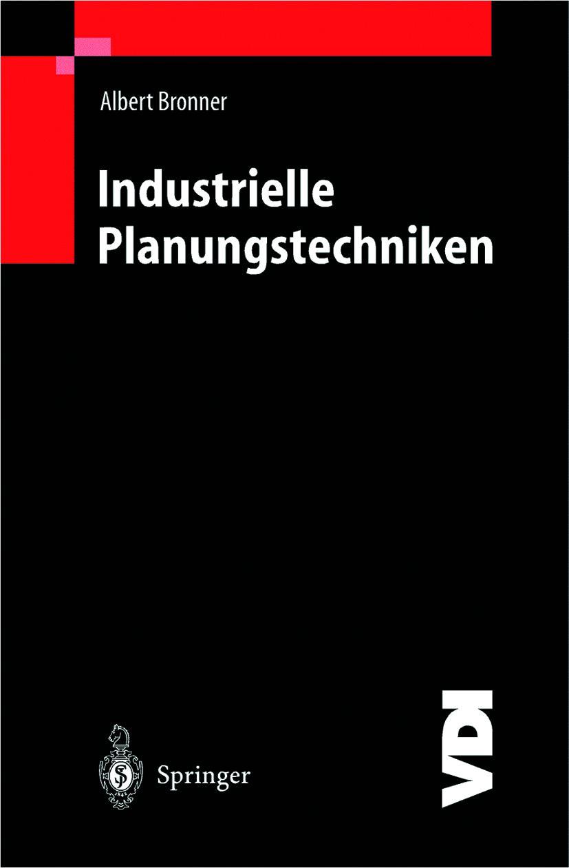Vorderes Coverbild Industrielle Planungstechniken