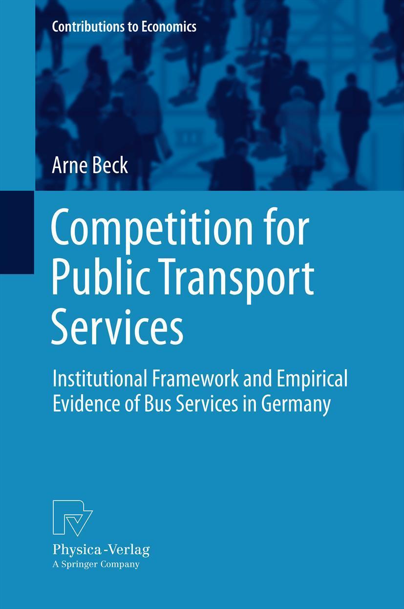 Vorderes Coverbild Competition for Public Transport Services