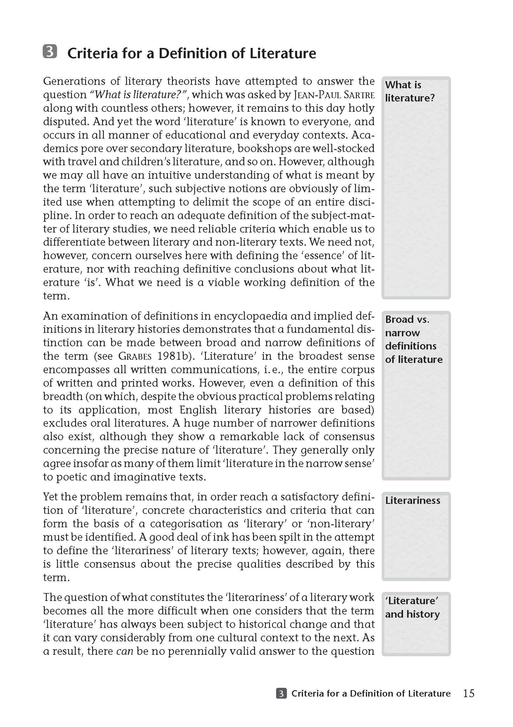 Beispielinhalt (Bild) An Introduction to the Study of English and American Literature