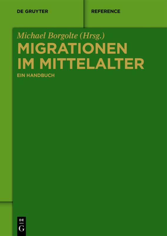 Vorderes Coverbild Migrationen im Mittelalter