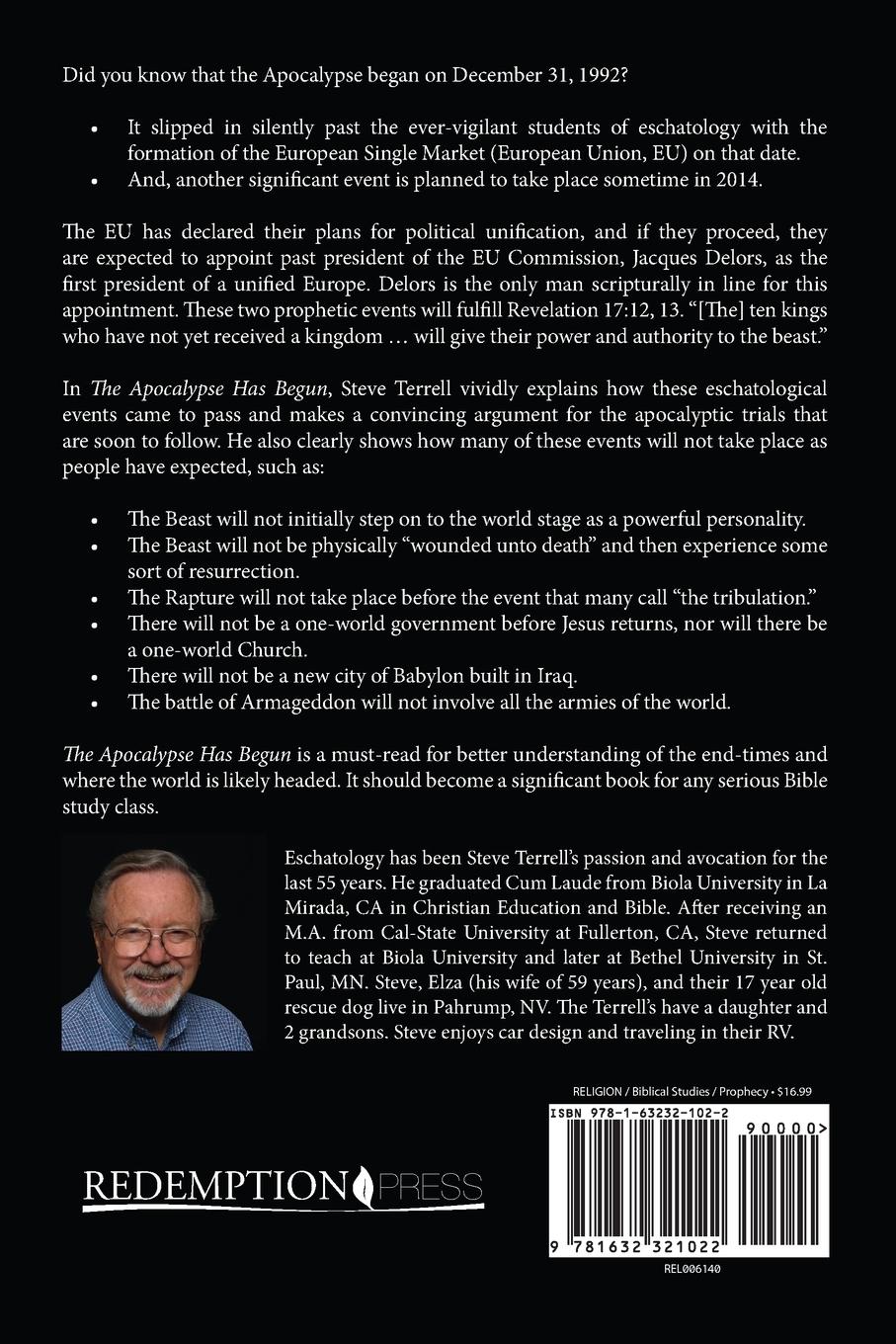 Rückseitencover The Apocalypse Has Begun