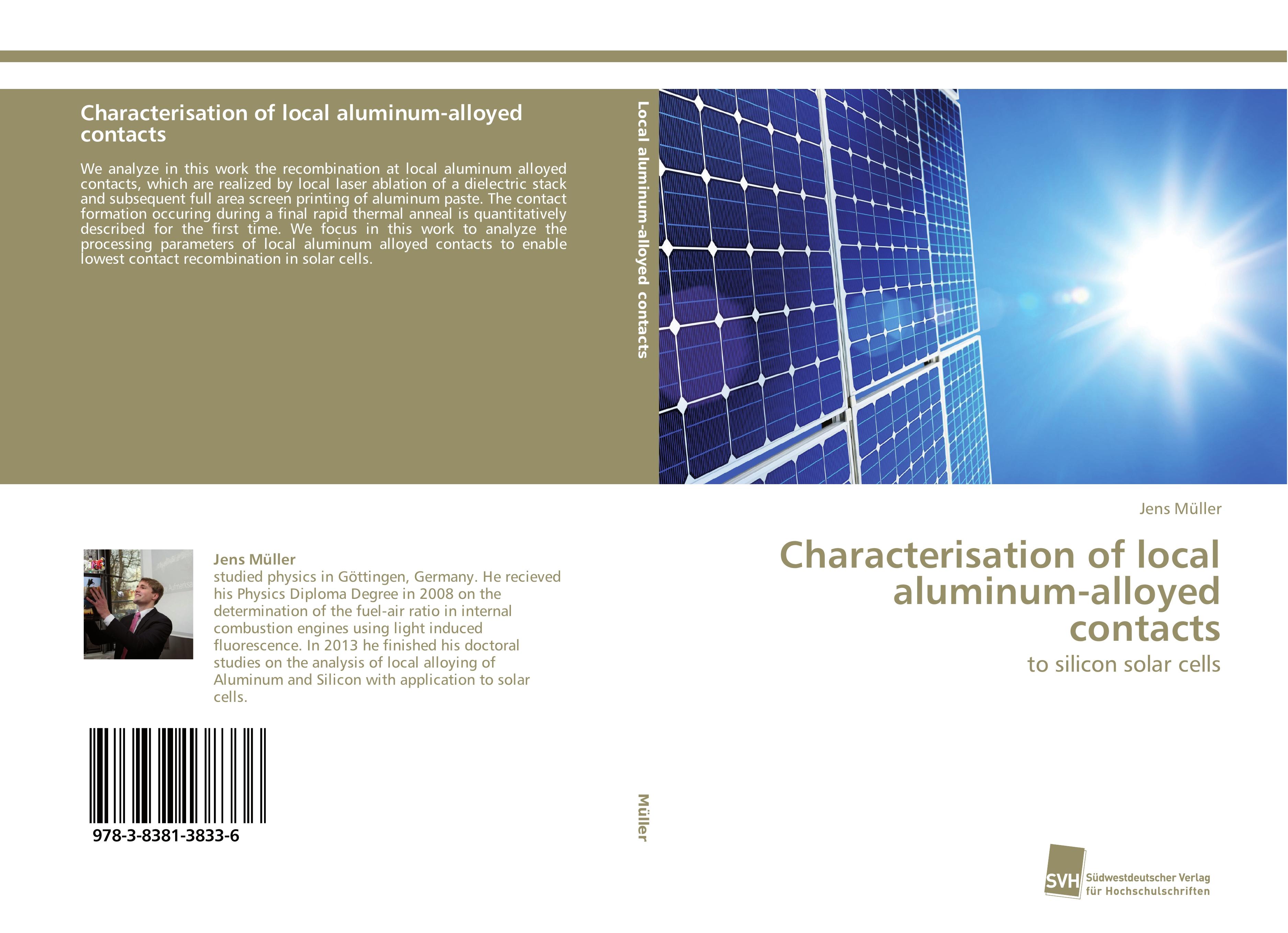 Vorderes Coverbild Characterisation of local aluminum-alloyed contacts