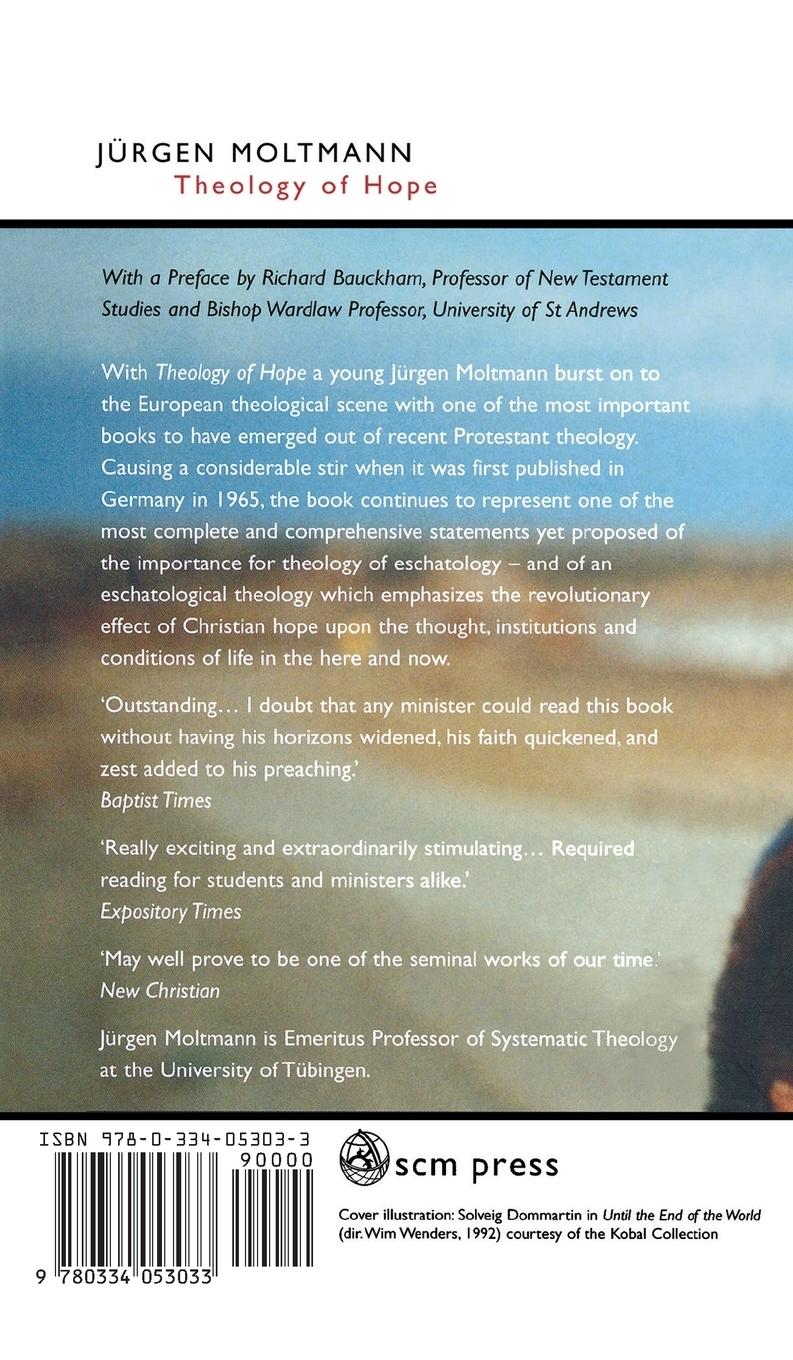Rückseitencover Theology of Hope