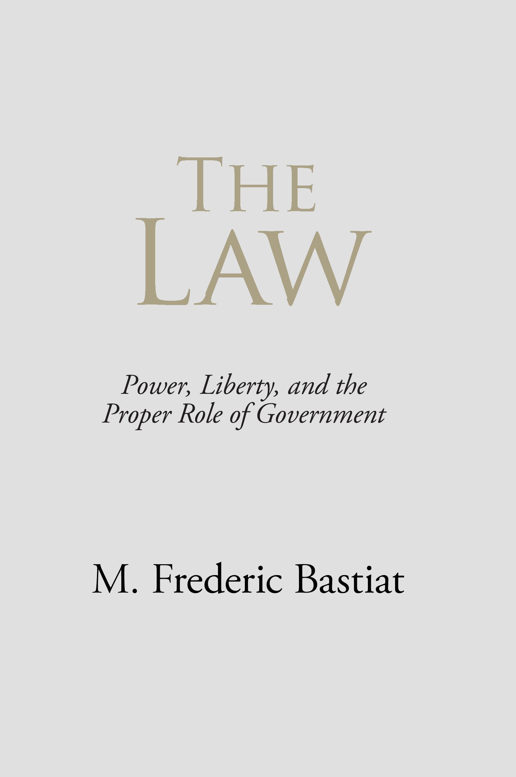 Vorderes Coverbild The Law