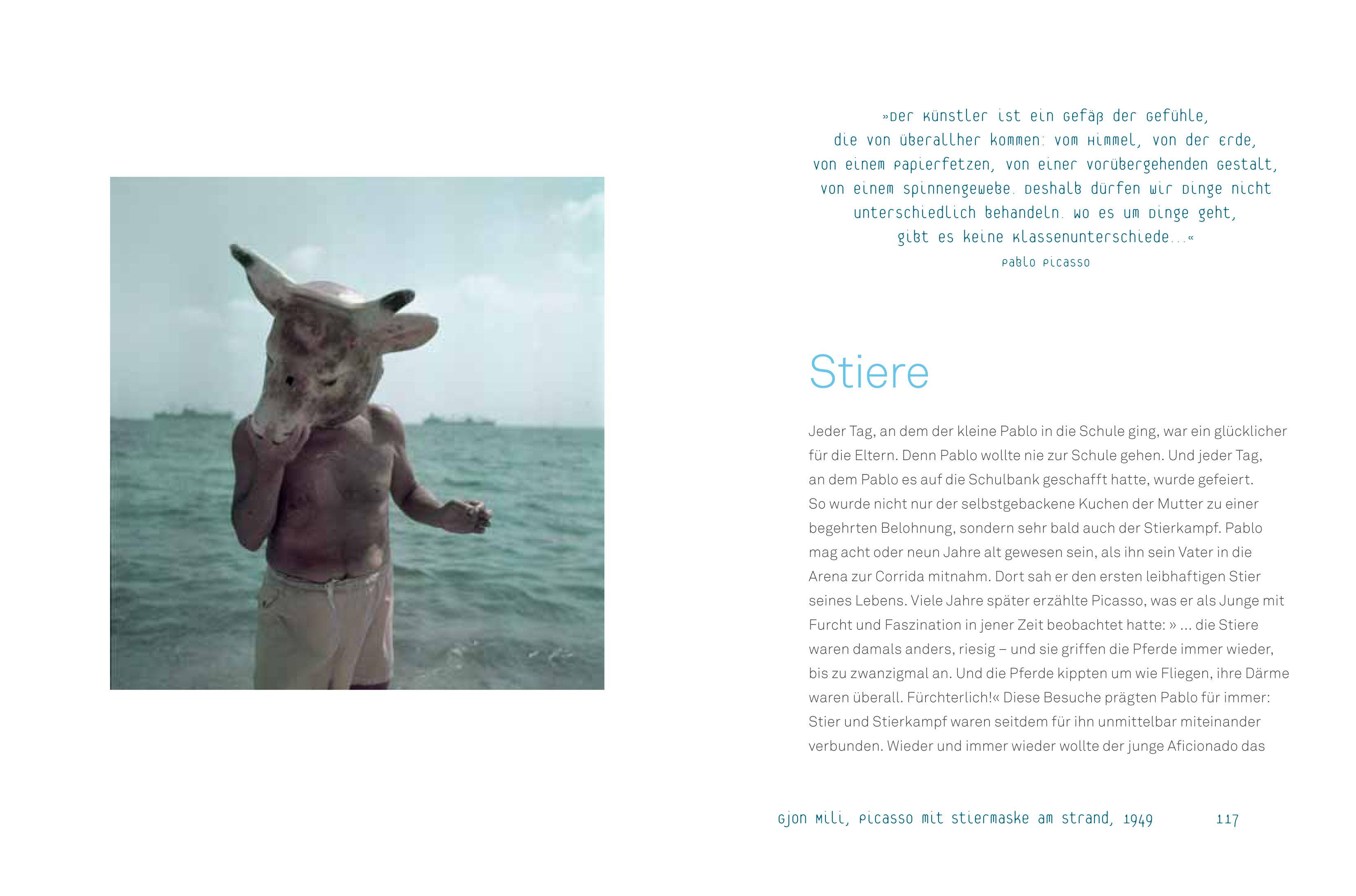 Beispielinhalt (Bild) Die Tiere von Picasso