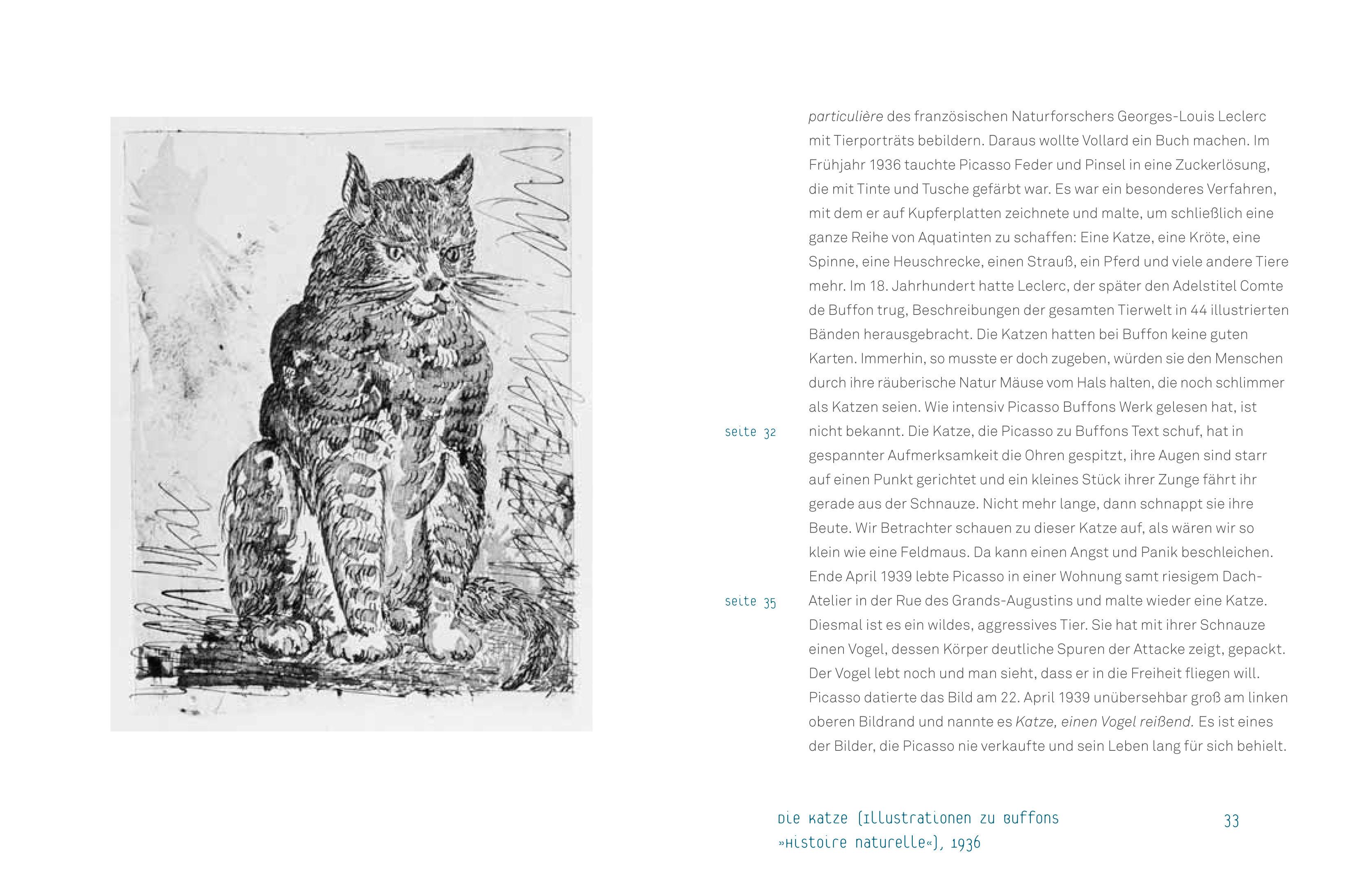 Beispielinhalt (Bild) Die Tiere von Picasso