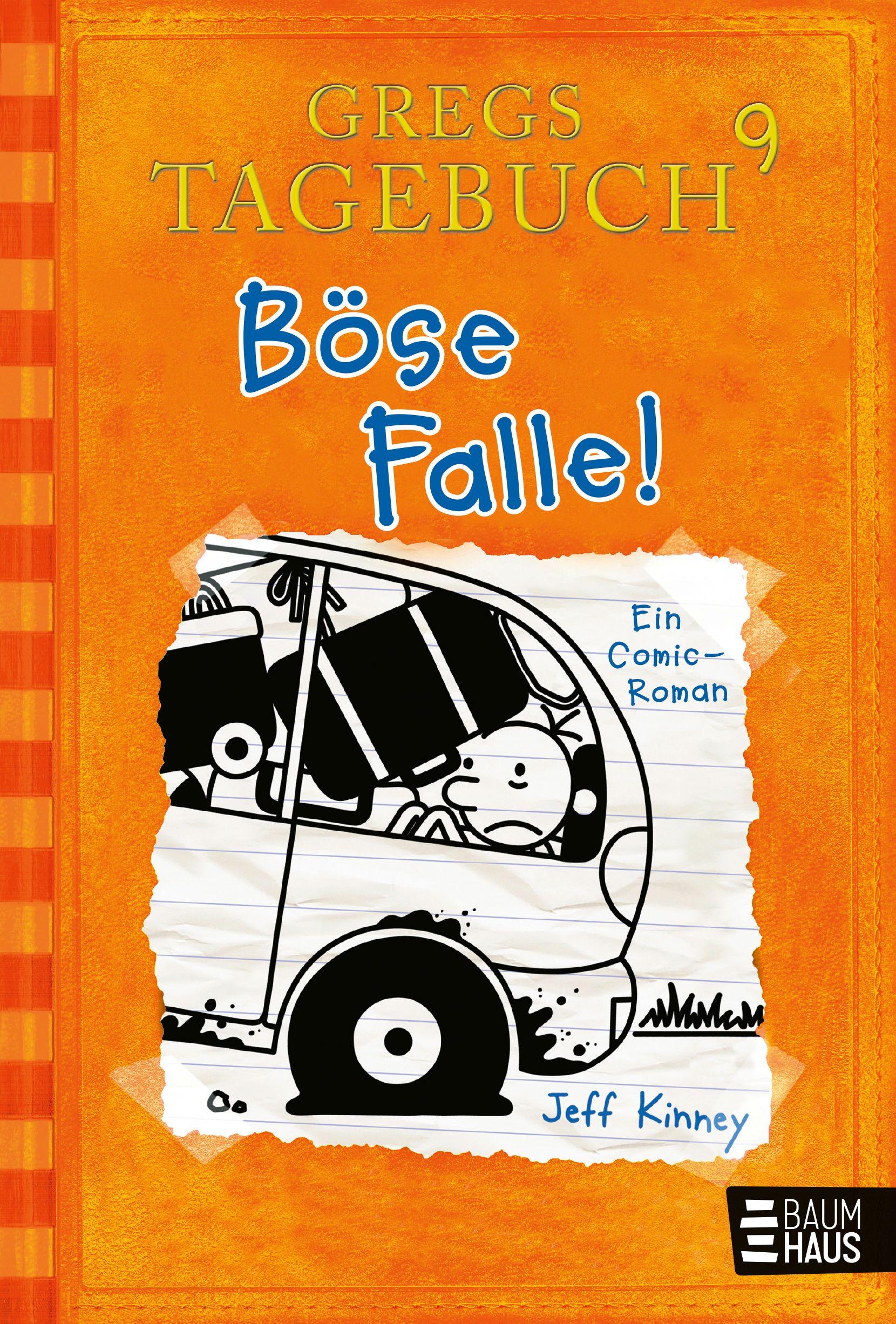 Vorderes Coverbild Gregs Tagebuch 09. Böse Falle!