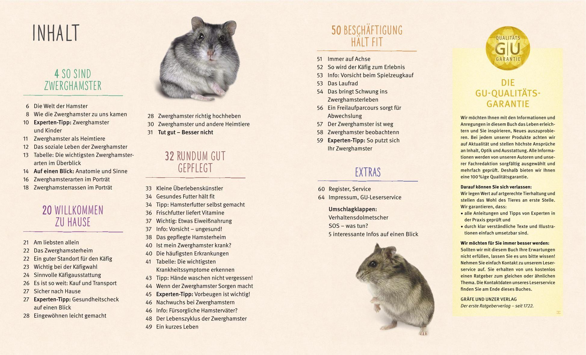 Beispielinhalt (Bild) Zwerghamster