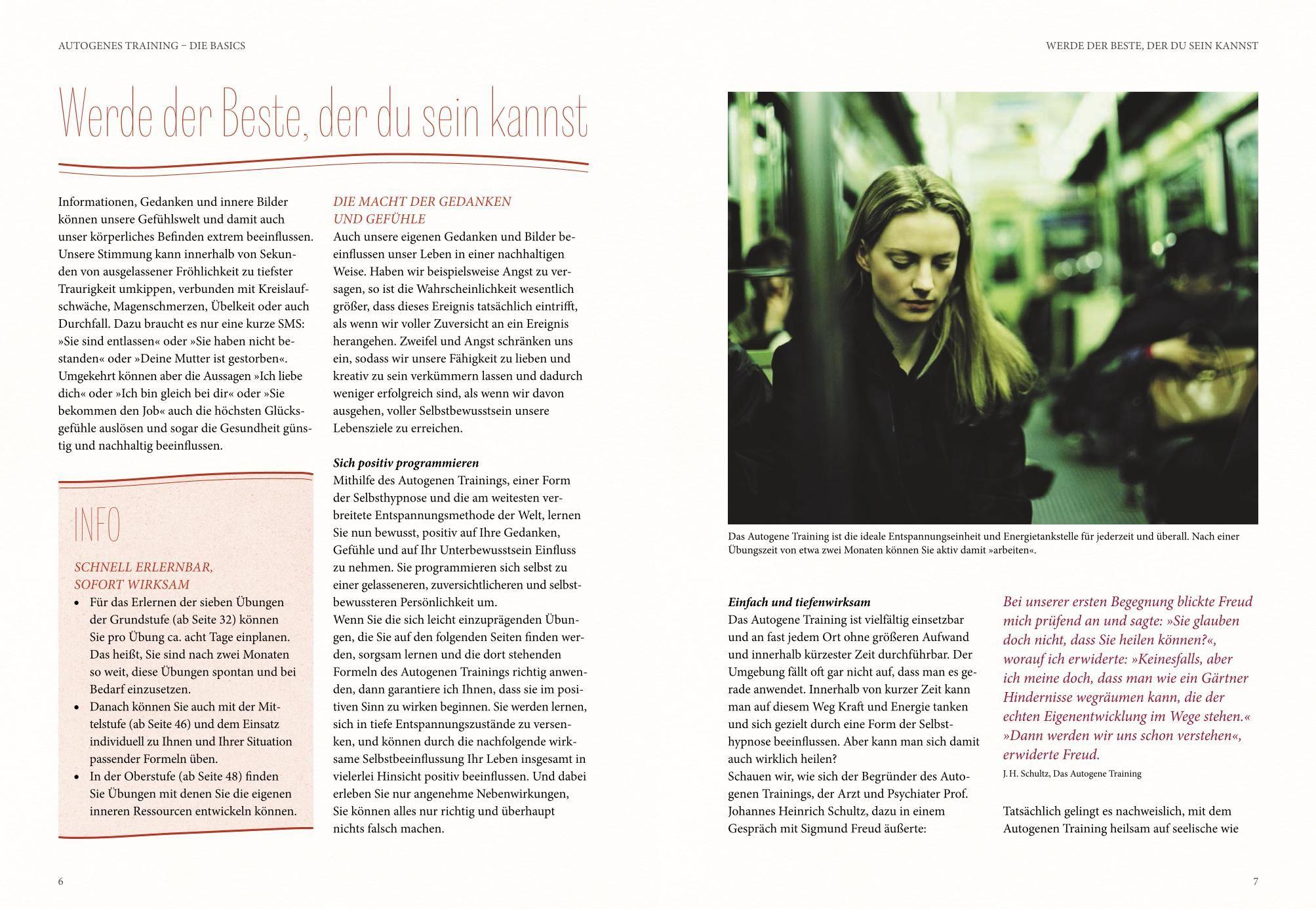 Beispielinhalt (Bild) Autogenes Training (mit CD)