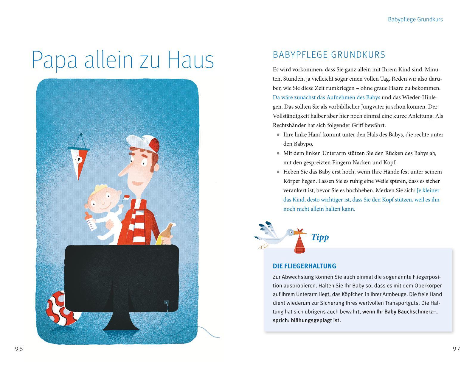 Beispielinhalt (Bild) Wir sind Papa!