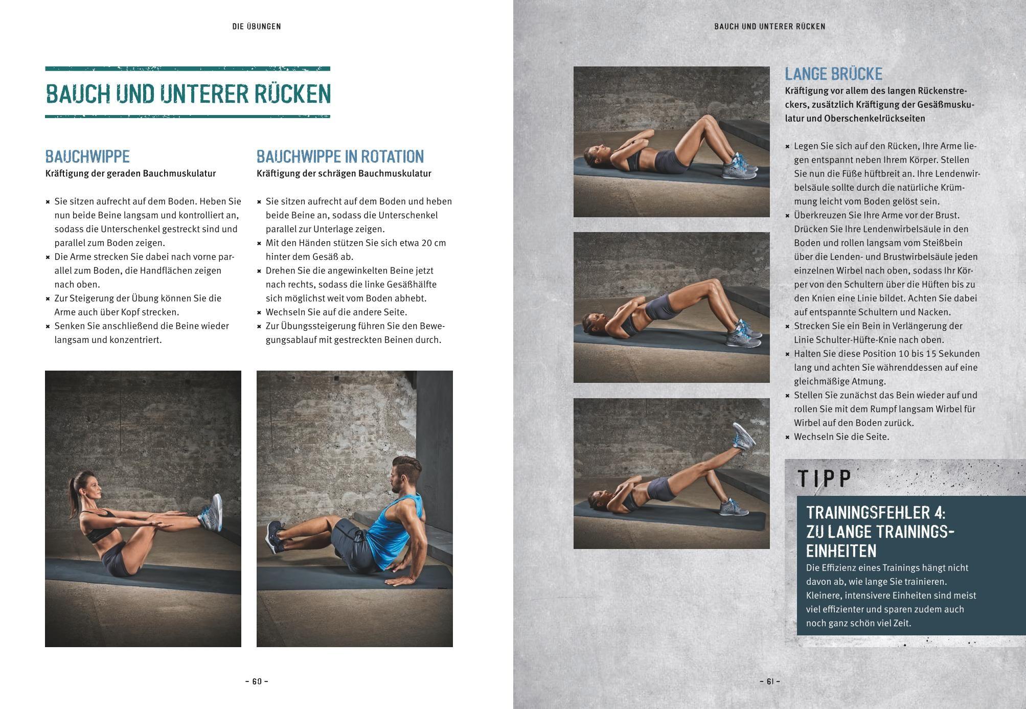 Beispielinhalt (Bild) Das Muskel-Workout