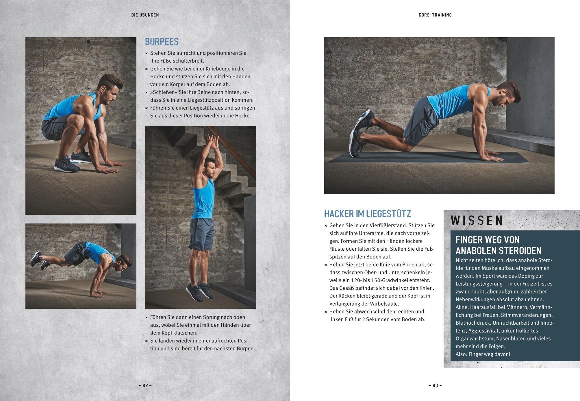 Beispielinhalt (Bild) Das Muskel-Workout