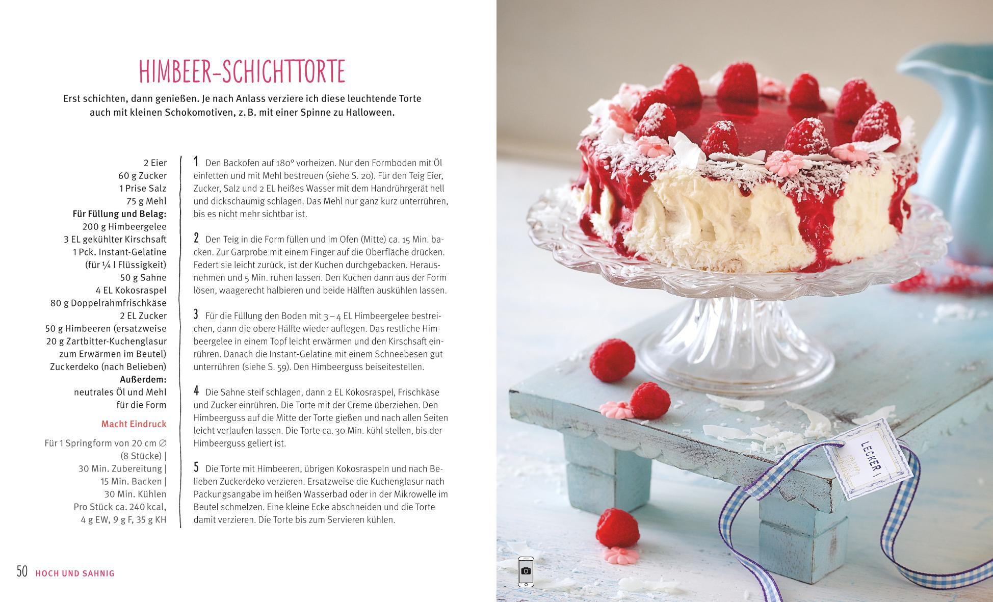 Beispielinhalt (Bild) Kleine Expresskuchen