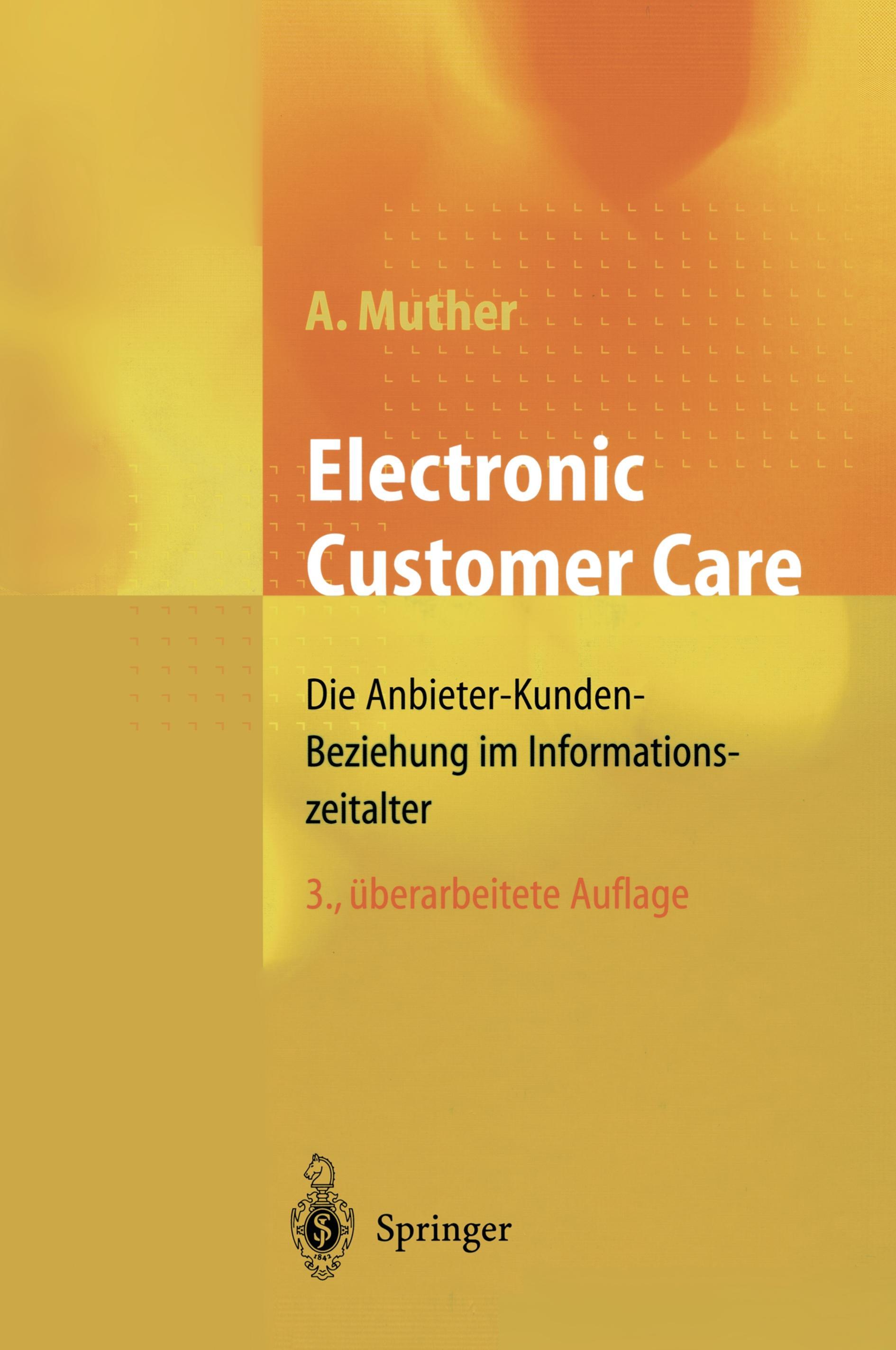 Vorderes Coverbild Electronic Customer Care