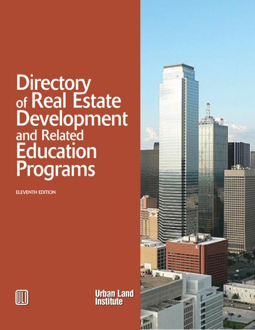 Vorderes Coverbild Directory of Real Estate Development and Related Education Programs