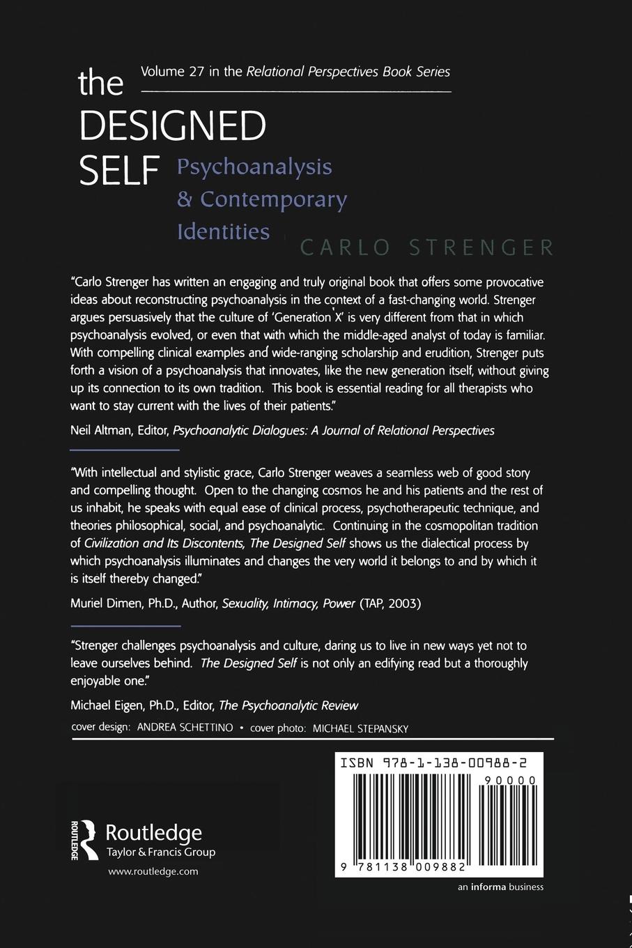 Rückseitencover The Designed Self