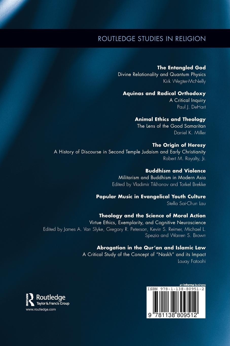 Rückseitencover Abrogation in the Qur'an and Islamic Law