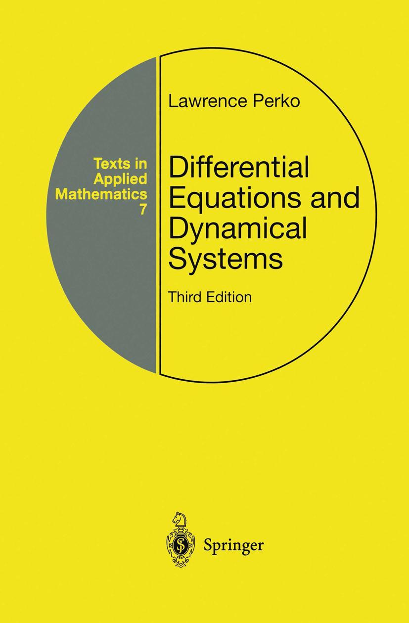 Vorderes Coverbild Differential Equations and Dynamical Systems