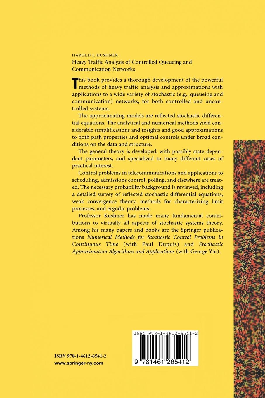 Rückseitencover Heavy Traffic Analysis of Controlled Queueing and Communication Networks