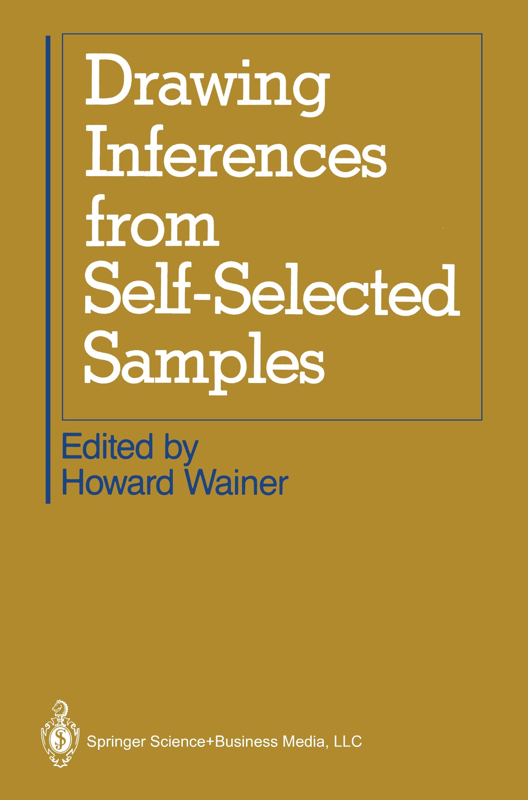 Vorderes Coverbild Drawing Inferences from Self-Selected Samples