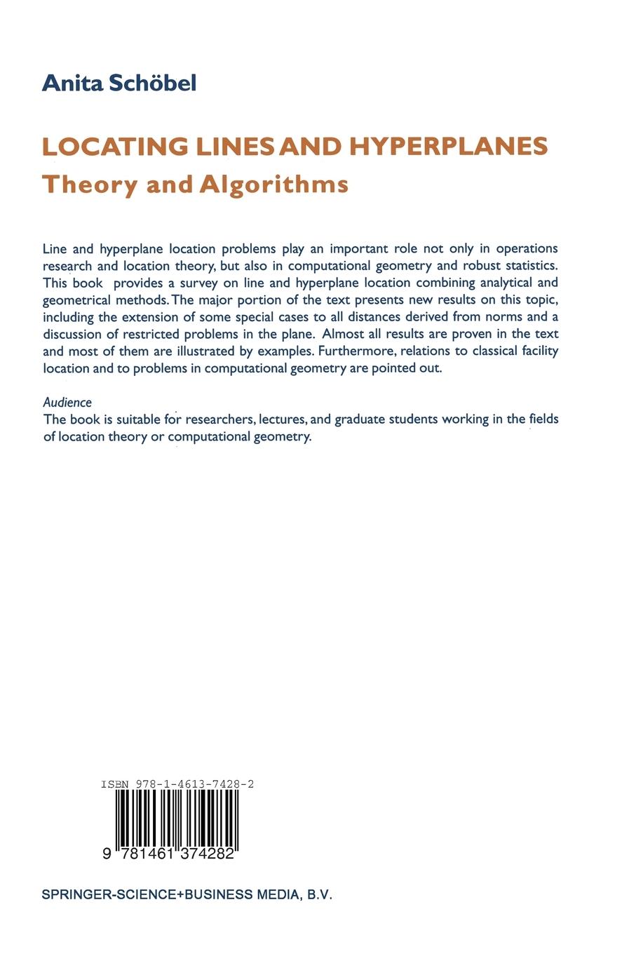 Rückseitencover Locating Lines and Hyperplanes