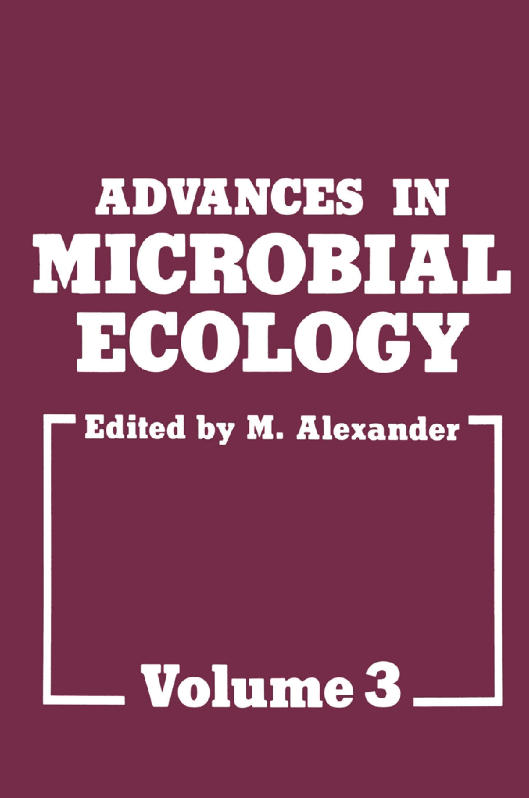 Vorderes Coverbild Advances in Microbial Ecology