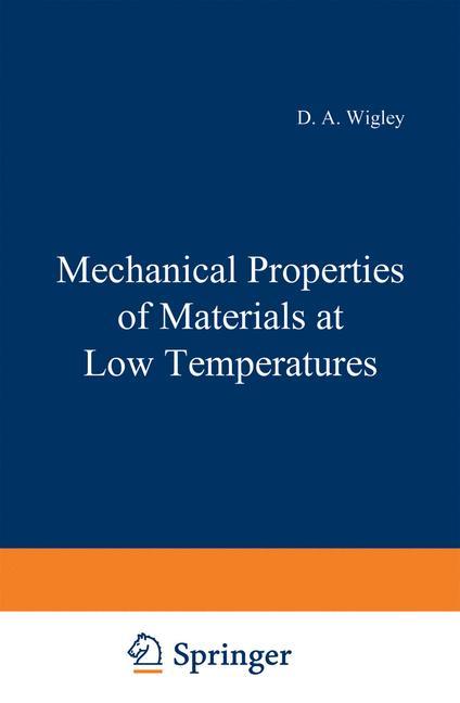 Vorderes Coverbild Mechanical Properties of Materials at Low Temperatures