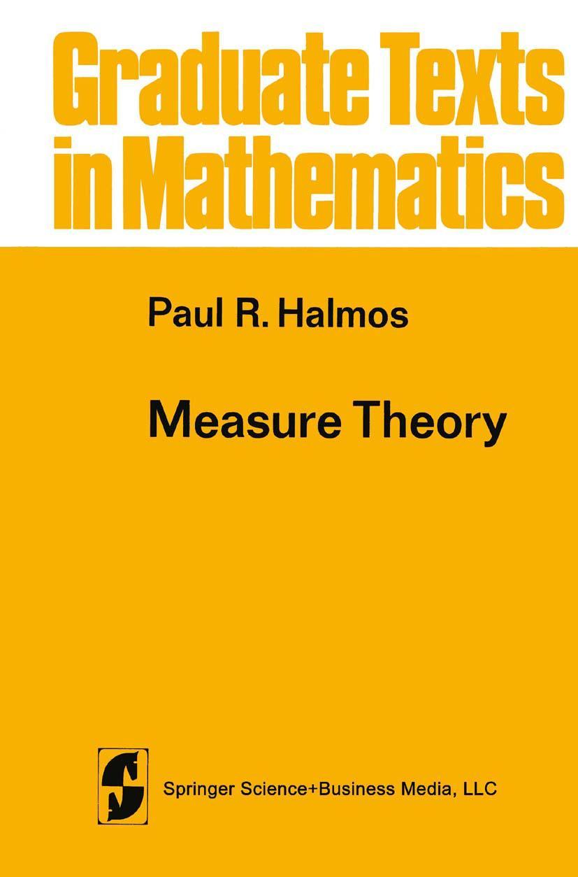 Vorderes Coverbild Measure Theory