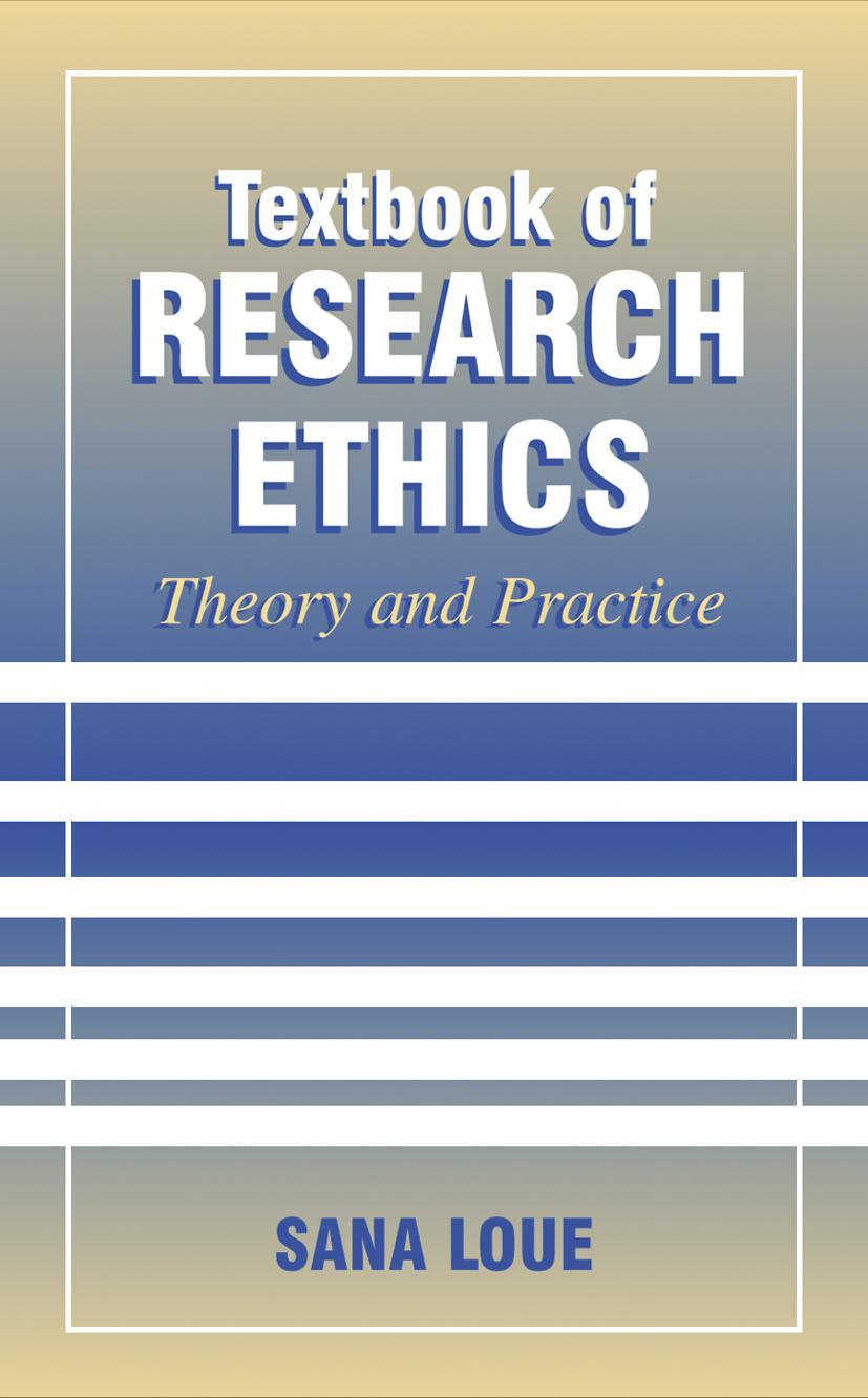 Vorderes Coverbild Textbook of Research Ethics