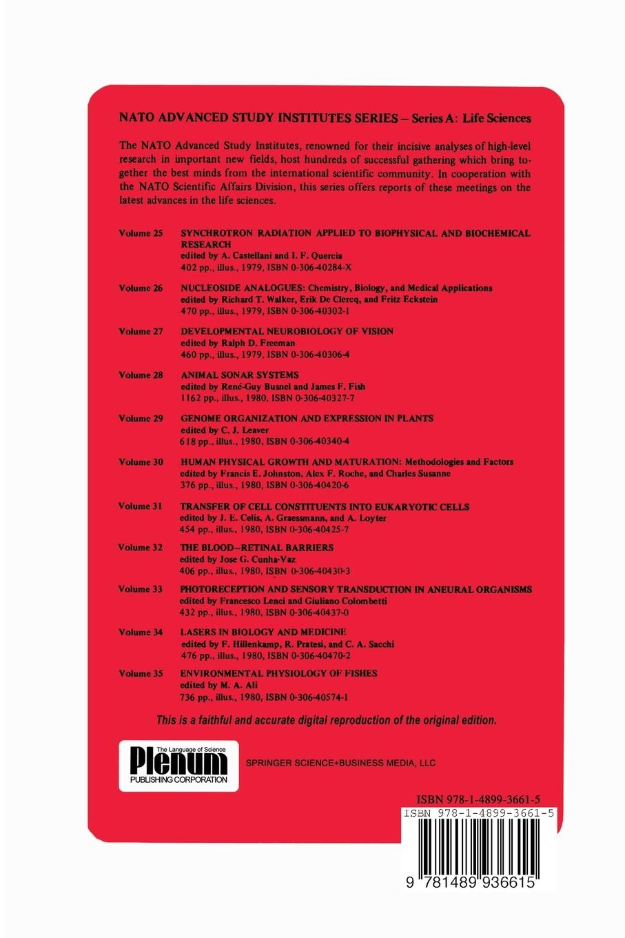 Rückseitencover Environmental Physiology of Fishes