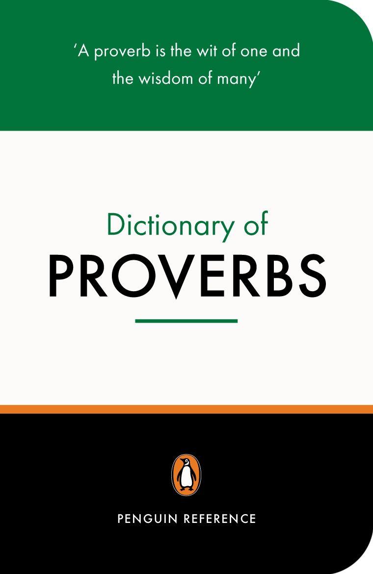 Vorderes Coverbild The Penguin Dictionary of Proverbs