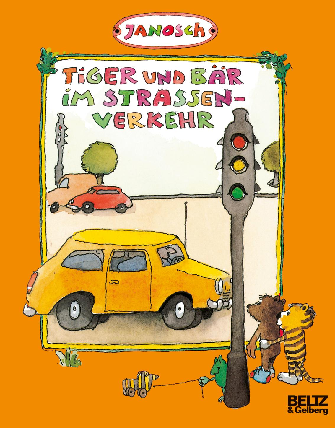 Vorderes Coverbild Tiger und Bär im Straßenverkehr