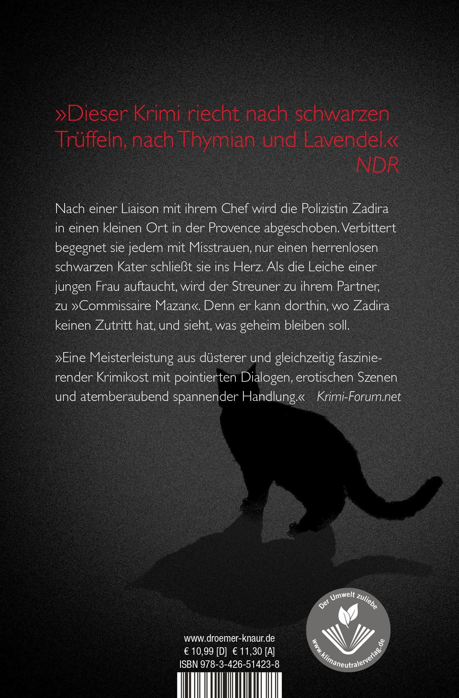 Rückseitencover Commissaire Mazan und die Erben des Marquis