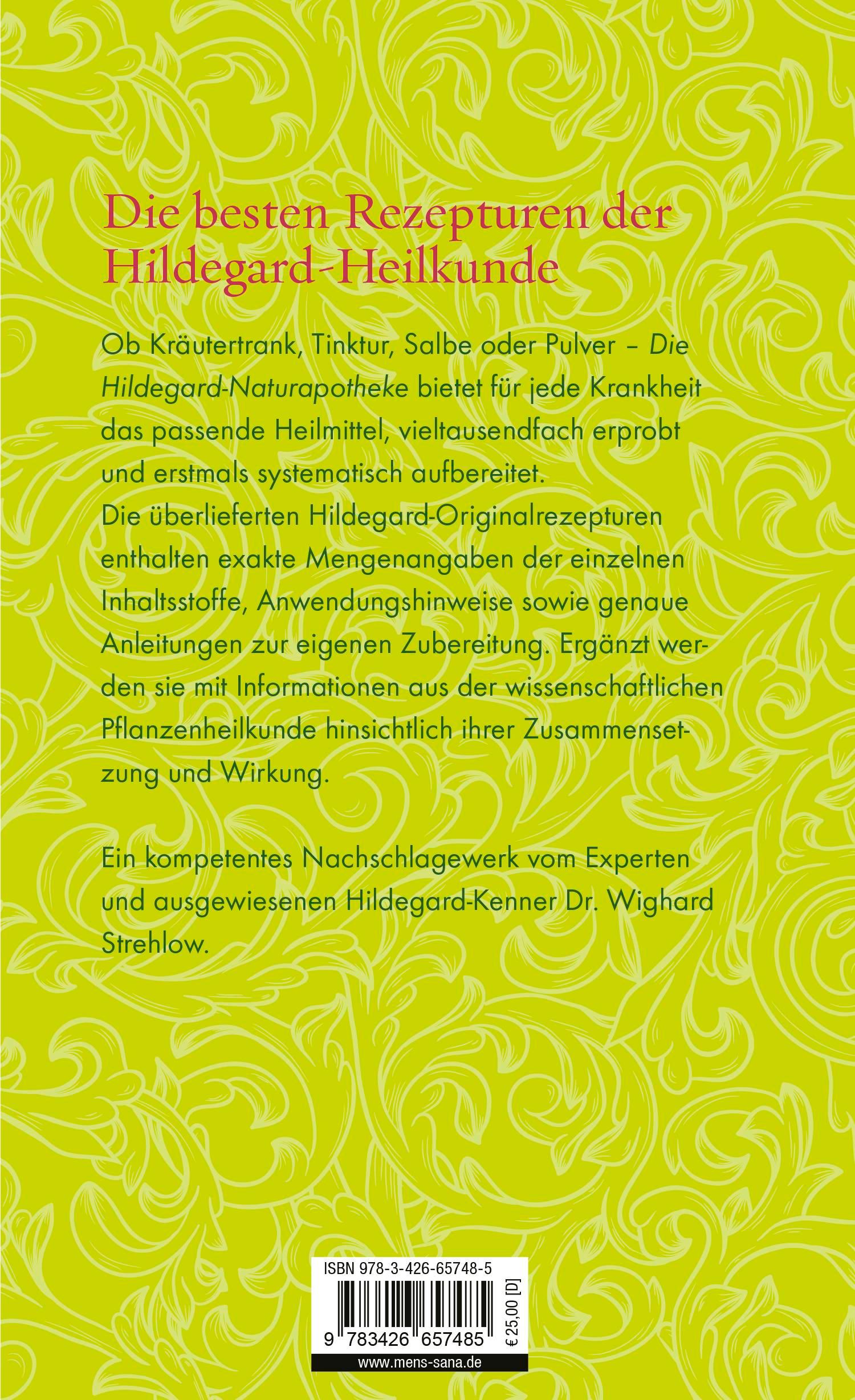 Rückseitencover Die Hildegard-Naturapotheke