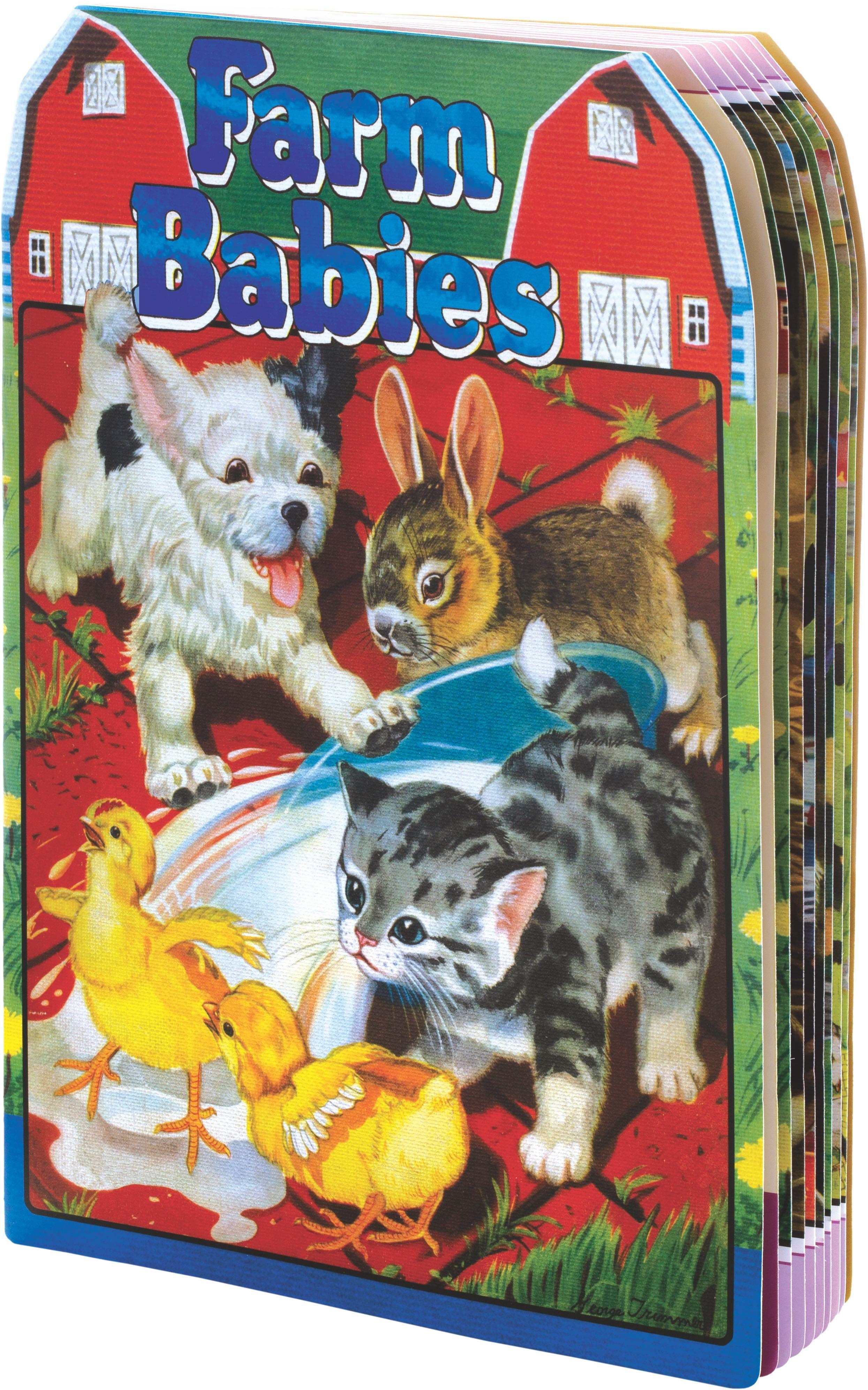 Vorderes Coverbild Farm Babies Shape Book
