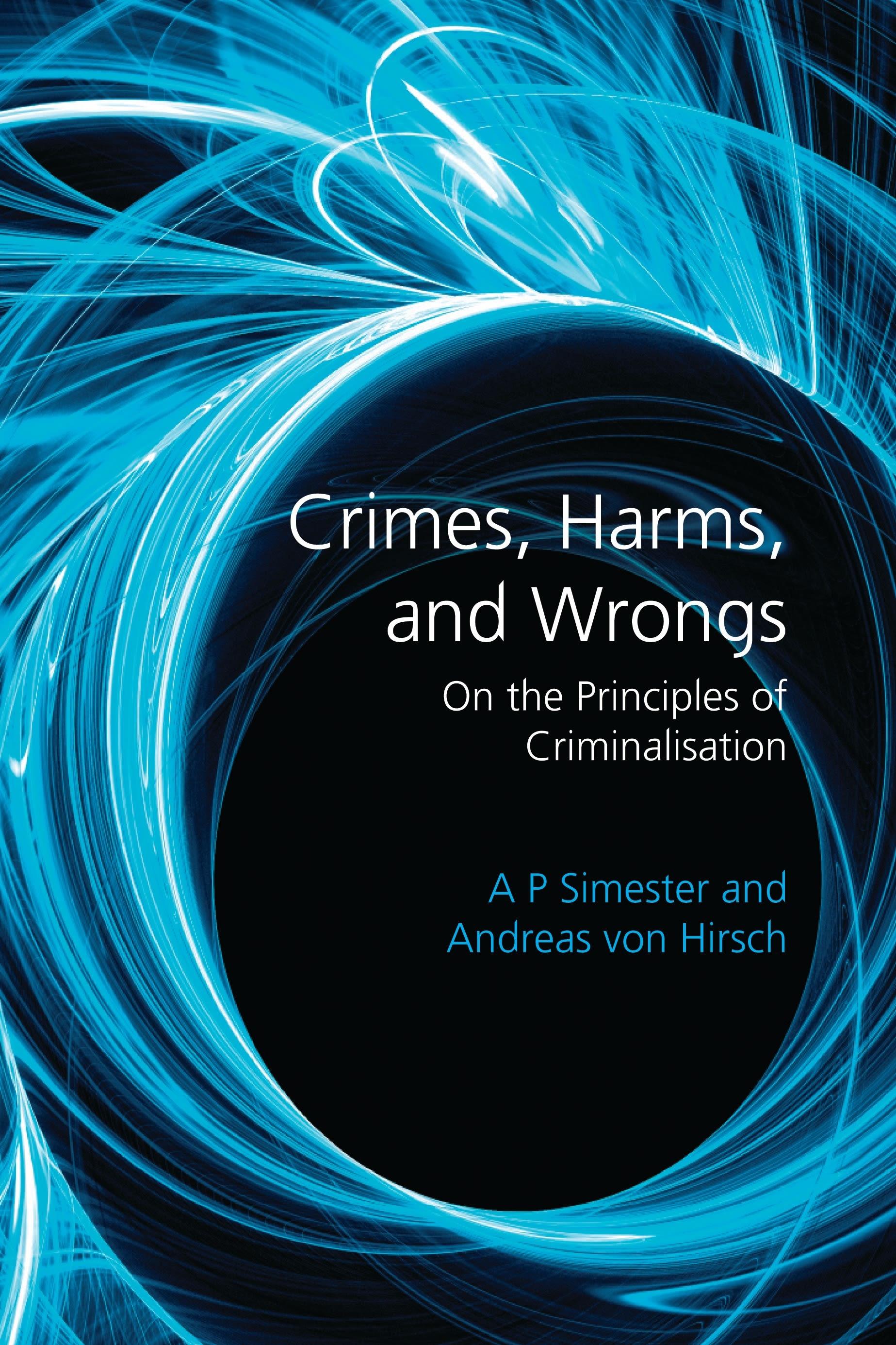 Vorderes Coverbild Crimes, Harms, and Wrongs